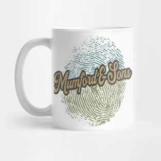 Mumford & Sons Fingerprint Mug